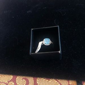 The Bella Rose Ring.  Size 5